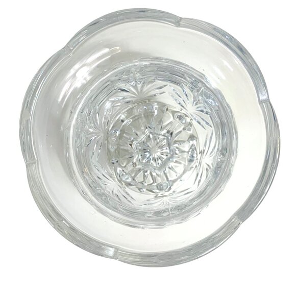 Royal Limited Crystal Tulip Candy Dish Pedestal Candle Holder VTG Hand Cut Vase - Picture 4 of 14
